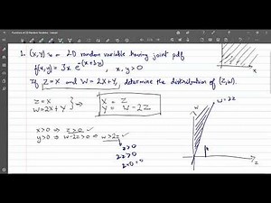 Functions of 2D Random Variables