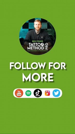 3.3K views · 28 reactions | 30-second tutorial on How to Tattoo a Straight Line. Tattooing a straight line should be done in 1 single continuous slow motion. Watch the full video on YouTube to learn the whole tutorial. #howtotattoo #learntotattoo #tattooing #tattootips #tattootutorial #benfisher #tmp | Ben Fisher | Facebook