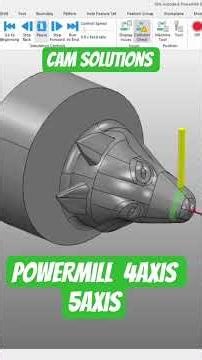 #powermill #4sxis #5axis #cnc #cncprogramming #vmc#shorts