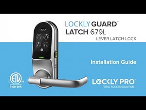 Lockly Guard Lever Latch FULL Installation Video