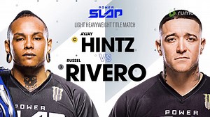 9.3K views · 380 reactions | AyJay "Static" Hintz defends his belt in this title match against Russel "Kainoa" Rivero! #powerslap #powerslap2 | Power Slap | Facebook