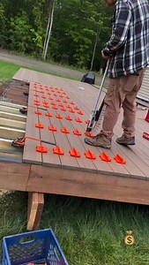 @fastenmasterpro pamfast for collated cortex makes installing this decking nice and easy. | Outdoor Space Builders