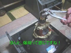 ブラウン管ＴＶの爆縮