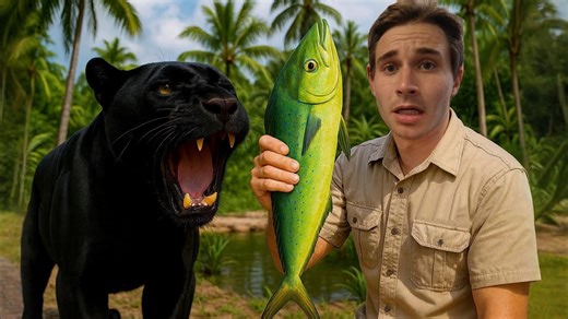 I’m feeding my zoo deep-sea monsters!🐟