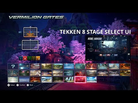 Tekken 8 Stage Select UI Mod