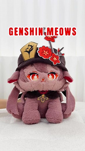 Genshin Impact Plushies: Hu Tao and Furina Collection