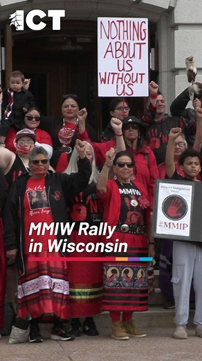 Families and advocates gathered at the Wisconsin State Capitol on May 5, demanding action for Missing and Murdered Indigenous People. Tribal representatives part of a MMIW task force agree that the steps to addressing the issue include increased resources and tribal sovereignty. 🔗 Click the link to watch the full ICT Newscast https://www.youtube.com/watch?v=z0EZXTIi7UI | Indian Country Today