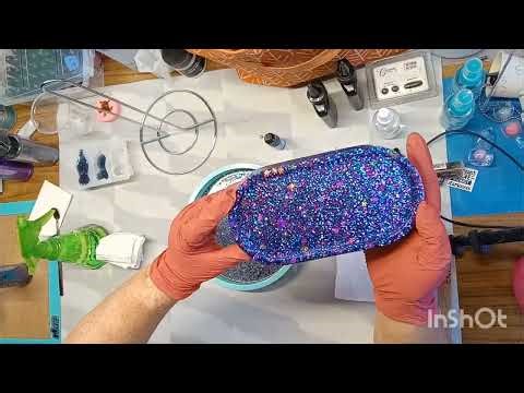 #74 Epoxy Resin, paper towel holder