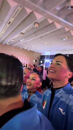 Emozioni🇪🇺❤️🏆#latin #latinoamericano #latindancer #european #champion