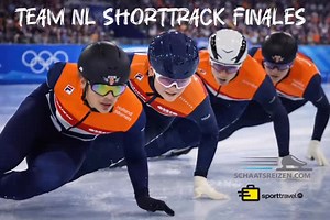 Vandaag op het programma Shorttrack (mannen) 500 meter - finale. Shorttrack (vrouwen) 3.000 meter relay finale 🥇 | Schaatsreizen