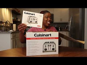 Cuisinart 4-Slice Toaster: Unboxing, Setup, and Detailed Review! 🍞🔥"