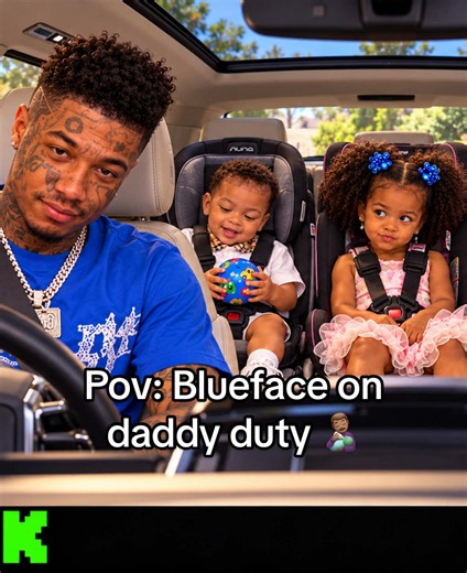 He came to drop the kids off, she thought he came to spin the block 😭🤣 “He just shy. He’ll be back.” Who should he drop off next? 👀 AI-generated parody 🎬 #Blueface #ChriseanRock #aivideos #Comedy #bluefacebaby