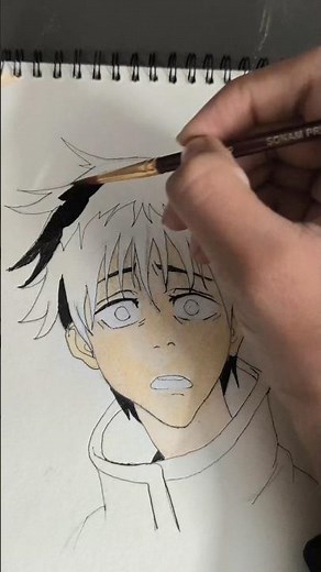 I tried to draw yuta from jjk#JujutsuKaisen#JJK#JJKDrawing#AnimeDrawing#AnimeA#DrawingShorts #shorts