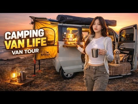 USA Van Life Camping | Cozy Trading Lifestyle & Outdoor Adventure 🇺🇸