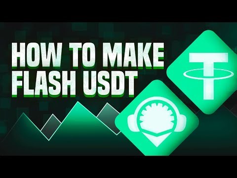 How to create your own Flash token on ERC20/TRC20 networks | usdt flash trc20