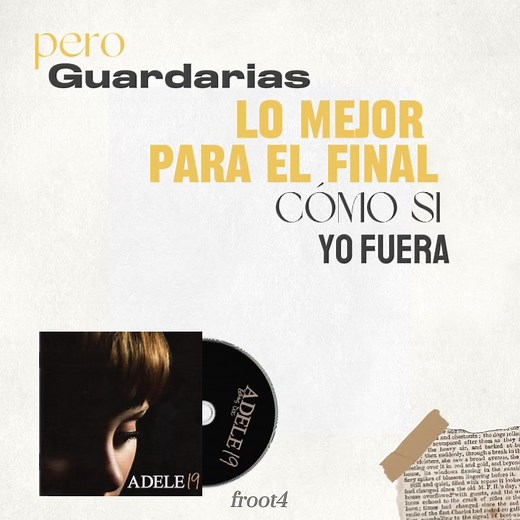 Best For Last - Adele 19