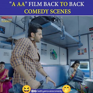241K views · 5.4K reactions | "Aaa" film back to back comedy scenes #AAa Hindi Dubbed Movie #Nithiin #Samantha #AnupamaParameswaran #TrivikramSrinivas #MickeyJMeyer | Aditya Movies Comedy | Facebook