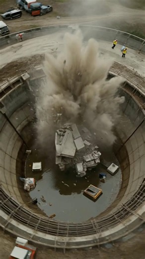 Shocking Bridge Collapse: Structural Failure Caught on Video #nature #disastersimulation