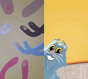 MORE clapping... I need more clapping to make this a kitchen party. #cat #animation #kitchenparty | Sydney the Song Cat