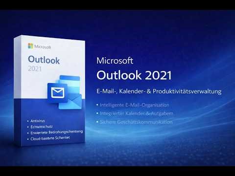 Microsoft Outlook 2021 Lizenz kaufen – Sofortlieferung & Aktivierung | DigitalLicenseStore