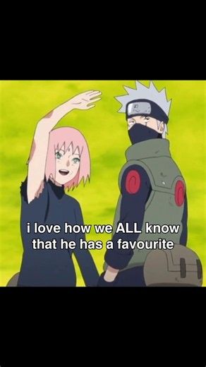 That's his little Kunoichi right there. | #naruto #sakura #kakashi #anime #shorts #fyp