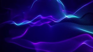 abstract waveform futuristic motion background