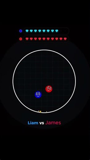 Ball Fight Duel. James vs Liam