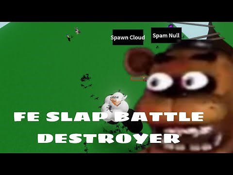 *FE* Slap Battle Spawn Cloud & Spam Null Roblox Script Hack | Fluxus / Hydrogen / Delta / Arceus X