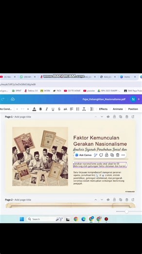 Ramai sangat yang duk tanya2, macam mana nak edit teks dari pdf hasil daripada slide NOTEBOOKLM tu? Ni jawapan dia.. edit sahaja guna canva step dia : 1. Open canva 2.Upload file 3. Edit imej 4. Grab teks 5.Ready untuk di edit 🤗 Semoga bermanfaat 😘 #cikgumalaysia #InspirasiCikgu | Cikgu Nur Hidayah