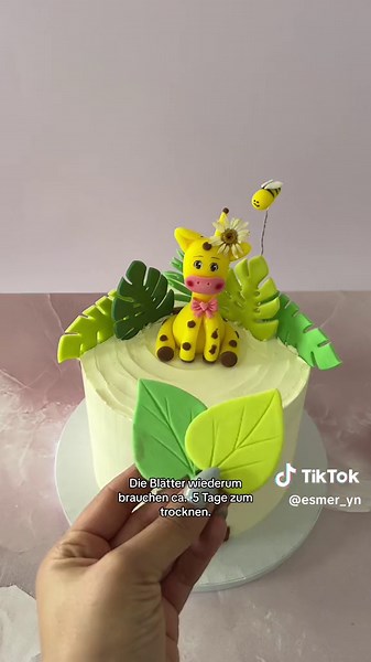 Safari Torte dekorieren: Tipps zu Fondant und Buttercreme