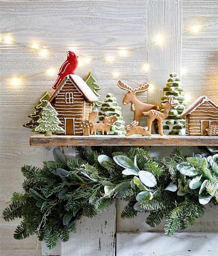 6 Nostalgic Christmas Village Ideas to Decorate Your Holiday Mantel