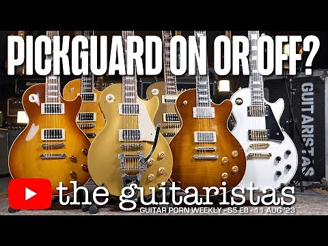 Les Paul With or Without Pickguard?... Guitar Nerds Only This is the Debate! 🎸