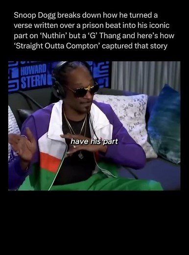 Snoop Dogg breaks down how he turned a verse written over a prison beat into Nuthin but a G Thang
