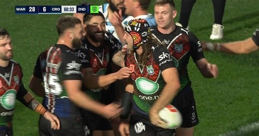 Curran muscles his way over