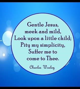 GENTLE JESUS MEEK AND MILD