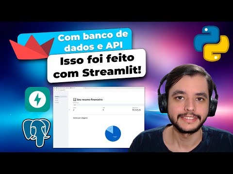 See what you can do with Streamlit! Python app with FastAPI and PostgreSQL database