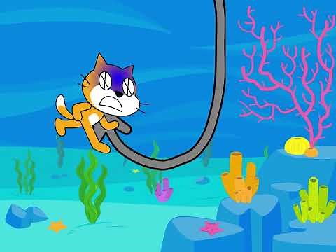 Crazy Scratch Cat Alphabet