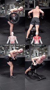 Feel strain or pain in your low back when you perform bent over rows? You might want to perform chest supported rows instead! Chest supported rows will allow you to target similar musculature as bent over rows, with decreased demands on the posterior chain. While performing chest supported rows, you can begin to address the issues that might be causing you to feel bent over rows in your lower back. - I.e. insufficient spinal erector / core strength, a lack of hamstring and or hip mobility, exerc