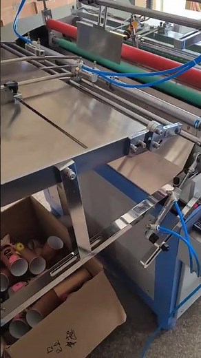 Automatic Feeding Paper Tube Labeling Machine