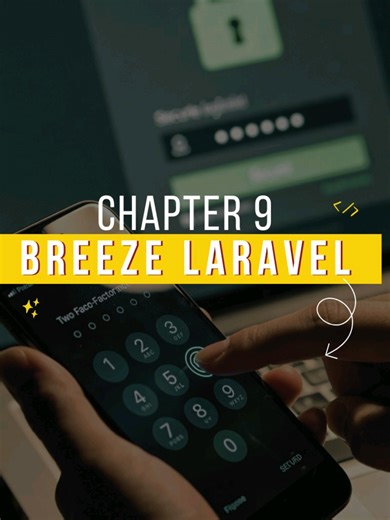 Chapter 9 : Breeze Autentikasi Laravel Jadi di laravel itu banyak starter kit bawaan laravel yang bisa kita gunain buat ngoding kita jadi satset. Salah satunya breeze ini, jadi kalo kamu masih buat sistem auth manual udah ketinggalan banget. Cukup pake breeze ini sistem auth selesai udah ada registrasi, login, logout, edit profile, edit password, confrim email. Lengkap bangetkan? Jangan lupa follow buat video selanjutnya bye 👋🏻 #BelajarNgoding #Laravel #webdeveloper #coding