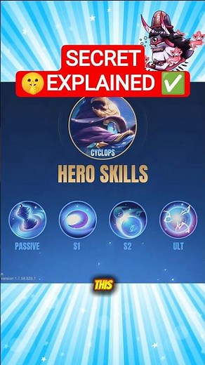 Cyclops is Stronger 💪 Than You Think 🤔✅ #shorts #mlbb #cyclops