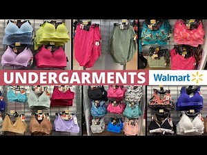 💛NEW WALMART UNDERGARMENTS ARE IN STOCK‼️WALMART SHOP WITH ME | WALMART INTIMATES | WALMART BRAS
