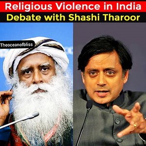 Sadhguru Debate with Shashi Tharoor | Jahidhussainn