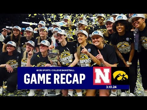 Caitlin Clark helps Iowa rally to win THIRD STRAIGHT BIG TEN TITLE | CBS Sports
