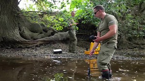 The Kent, South London and East Sussex team of the EA were visiting ponds, lakes and rivers over the weekend to check on the PH and Oxygen levels. They were joined by Surrey Police and the Angling Trust's Building Bridges team. As you can see from the drone footage, the River Mole is really suffering from the dry summer and will need days of sustained rainfall to bring it back to life. Whilst the team was out they also helped a couple of new anglers with their rods, and it was also great news th