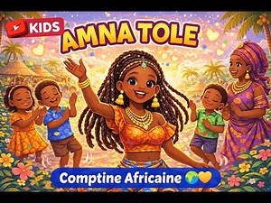 Amina Tole | Comptine Africaine Joyeuse pour Enfants 🌍🎵