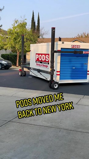 We are back home in upstate NY. Move made easy thanks to the legends at @PODS Moving & Storage #whatmovesyou