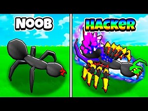 EVOLUÍ O DNA DA ARANHA PARA BATALHAR!