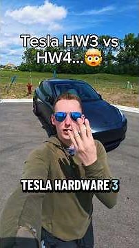 HW3 vs HW4 👀 Is the upgrade actually worth it? #tesla #modely #teslatok #ev #fsd