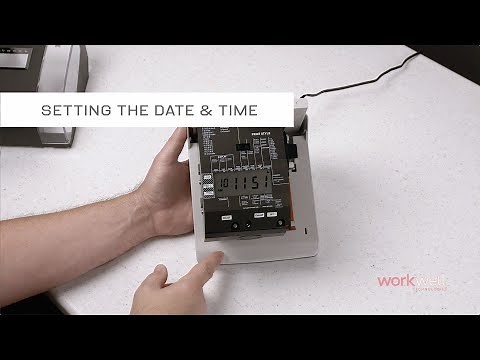 uPunch CR1000 - Date & Time Set Up